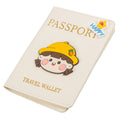 PU Leather Passport Cover | Cartoon Travel Document Holder