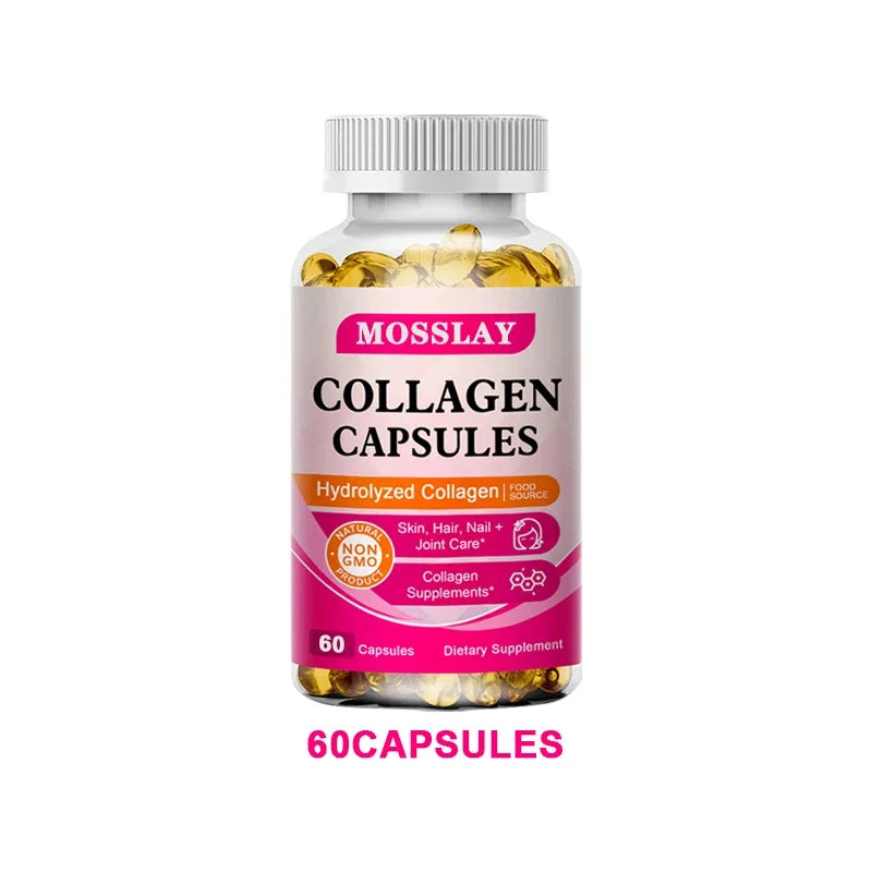 Collagen Capsules with Hyaluronic Acid & Vitamin C | Xemenry