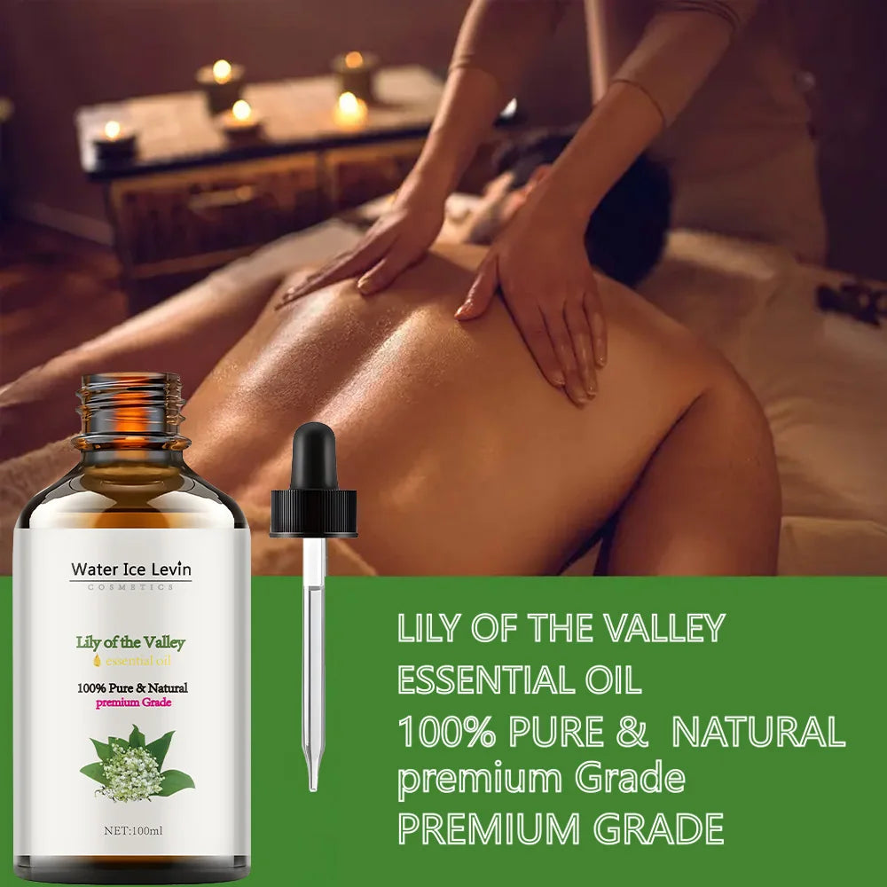Lily of the Valley Essential Oil Face & Body Moisturizing Cream Moisturizing Body Cream Oasis Select