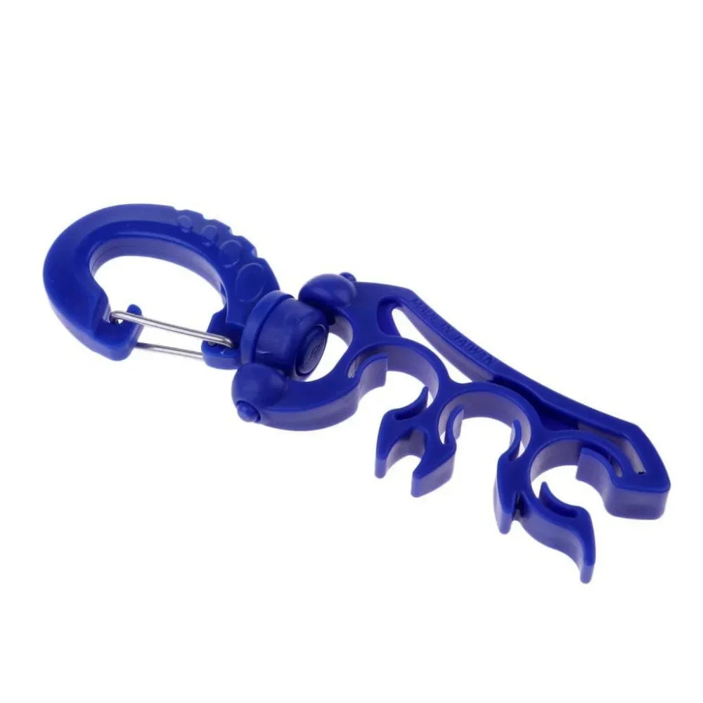 Scuba Diving Triple Regulator BCD Hose Holder Octopus Retainer BCD Clip Oasis Select