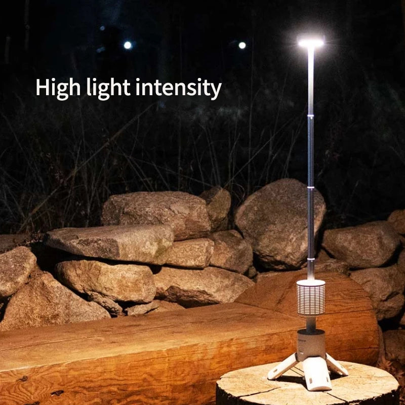 LED Outdoor Camping Lantern, UBS Rechargeable, Adjustable Color Temperature Outdoor Portable Lantern, IP65 Waterproof, Retractab Oasis Select