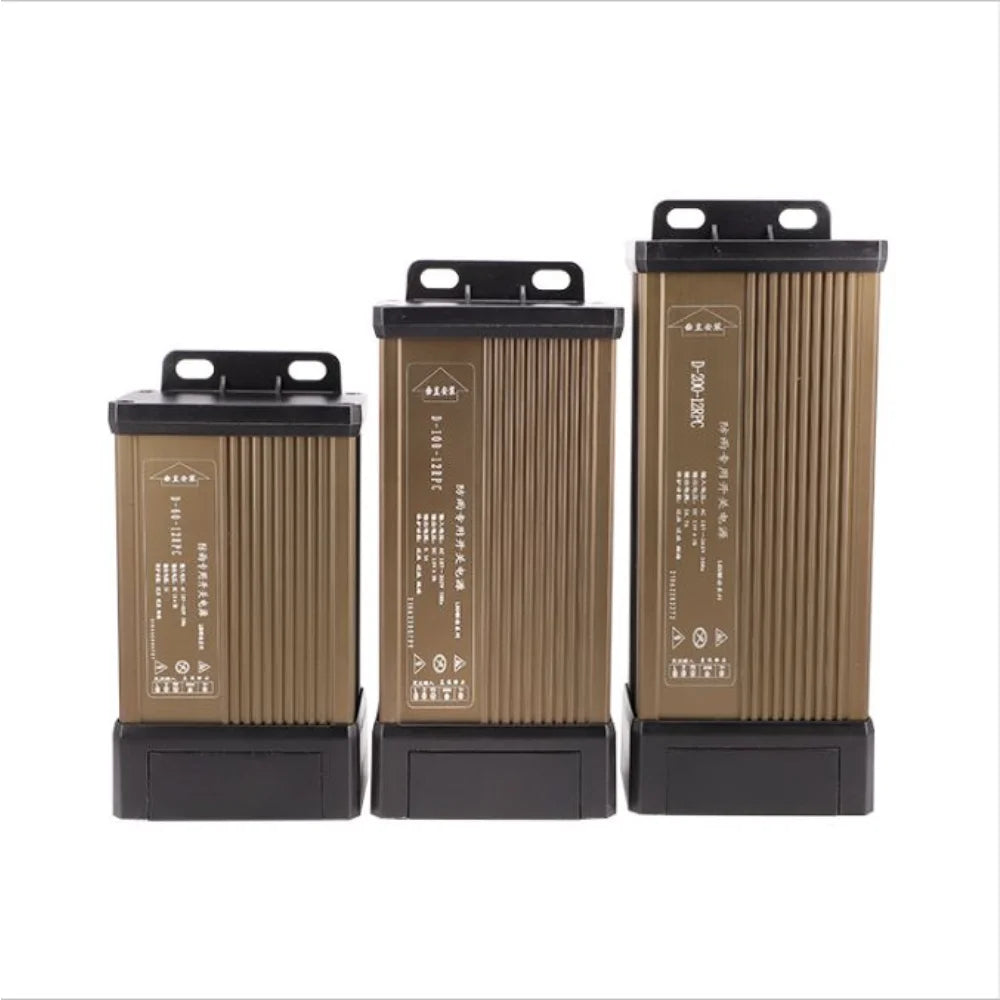 5 12 24 V Volt Switching Power Supply 220V AC TO DC 5V 12V 24V Power Supply 100W 200W 250W 300W 400W 500W 600W Outdoor Rainproof Oasis Select