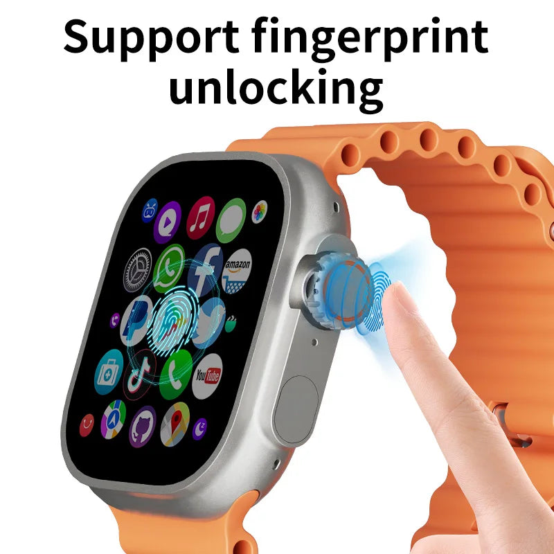 DW100 Pro+ Smartwatch Touch ID 5G Full Netcom Smart Watch Men With Play Store Free Download App WIFI GPS WIFI 2.29inch Amoled Oasis Select