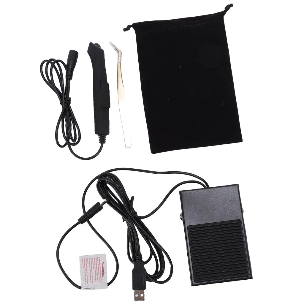 Eyelash Extension Lamp Lash Light with Foot Pedal 5W Fast Curing 395 to 400nm Safe Aluminum Alloy for Eyelash Extension Nail Art Oasis Select