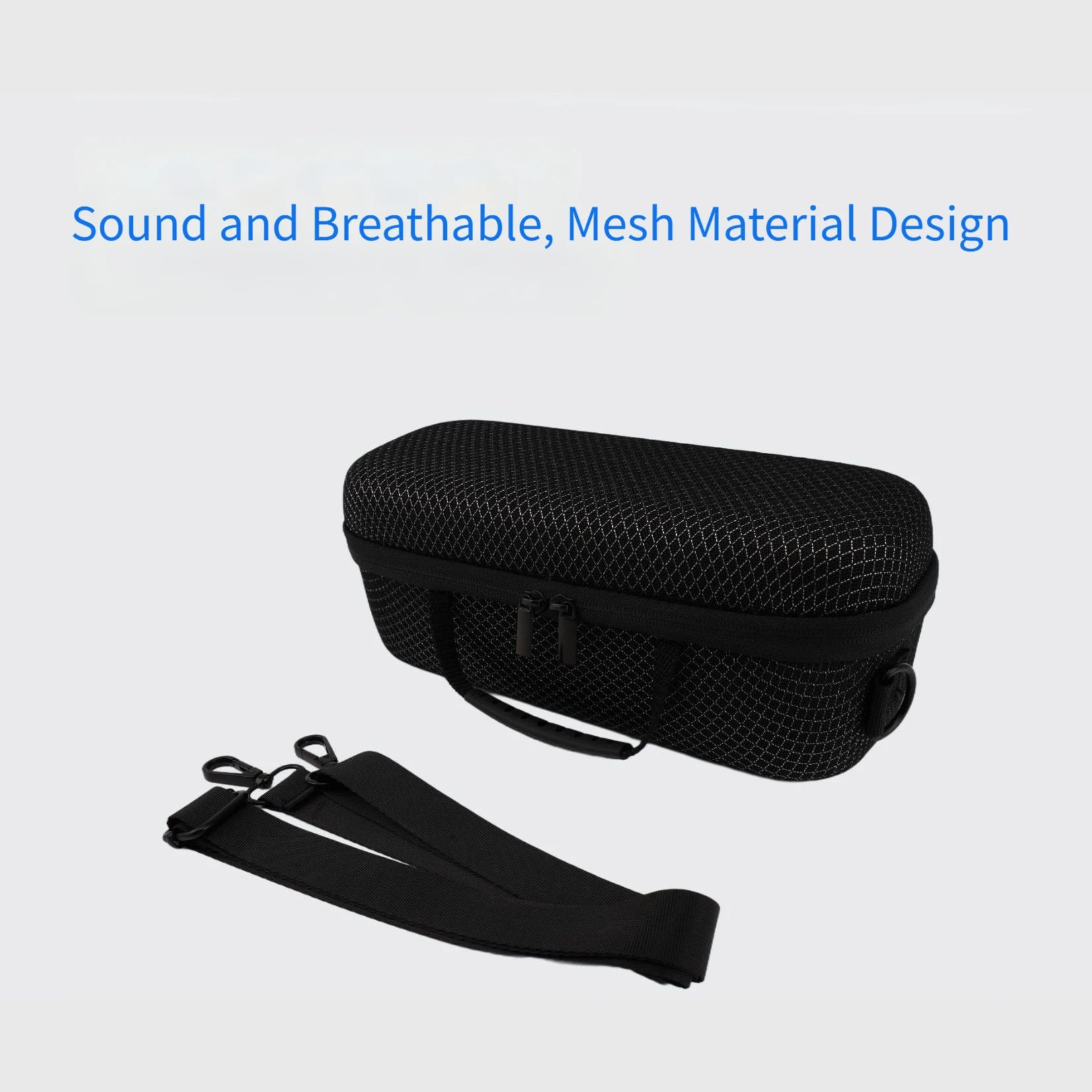 For Xiaomi Sound Party Pro Speaker Carrying Case EVA + Cloth Material Shock Absorbing Hard Shell 29 x 12 x 12 cm Oasis Select