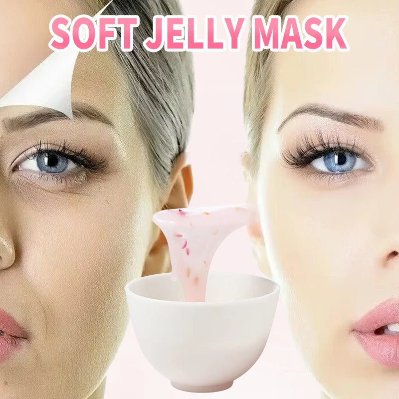 Rose Collagen Hyaluronic Acid Jelly Peel-Off Face Mask Powder Peel-Off Face Mask Oasis Select