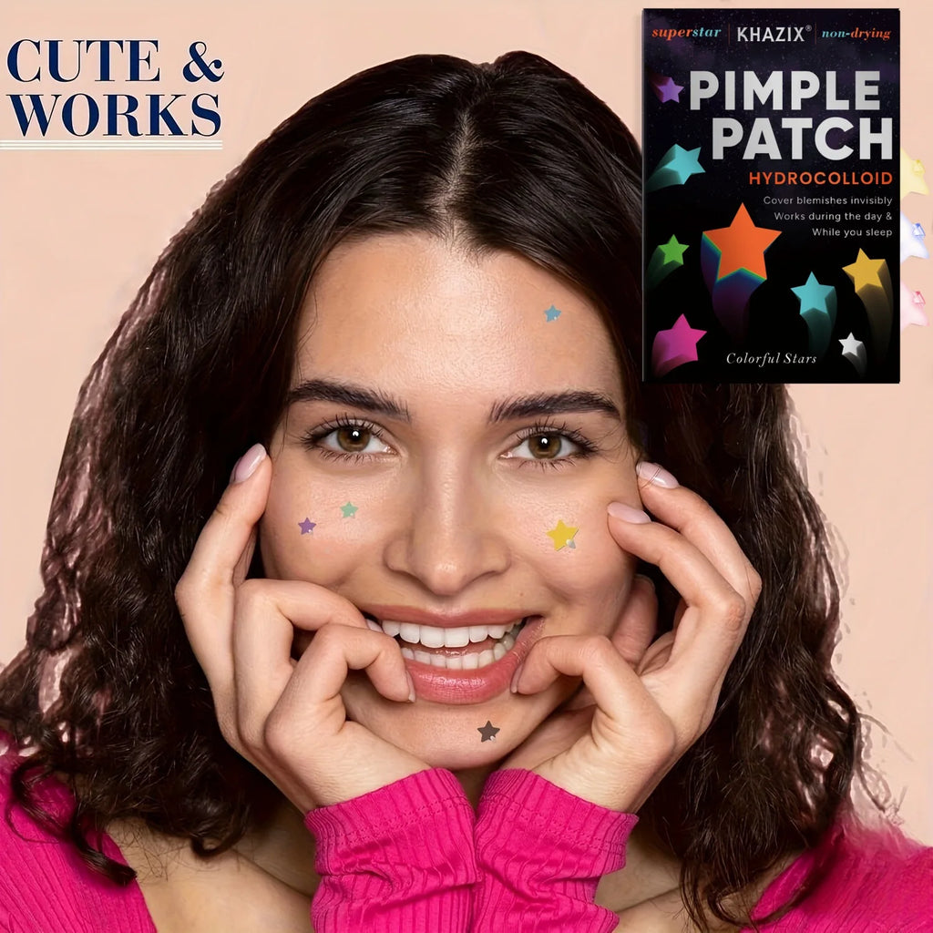 1400 Pcs Star Hydrocolloid Pimple Patches – Multi-Color Concealer Hydrocolloid Pimple Patches Oasis Select