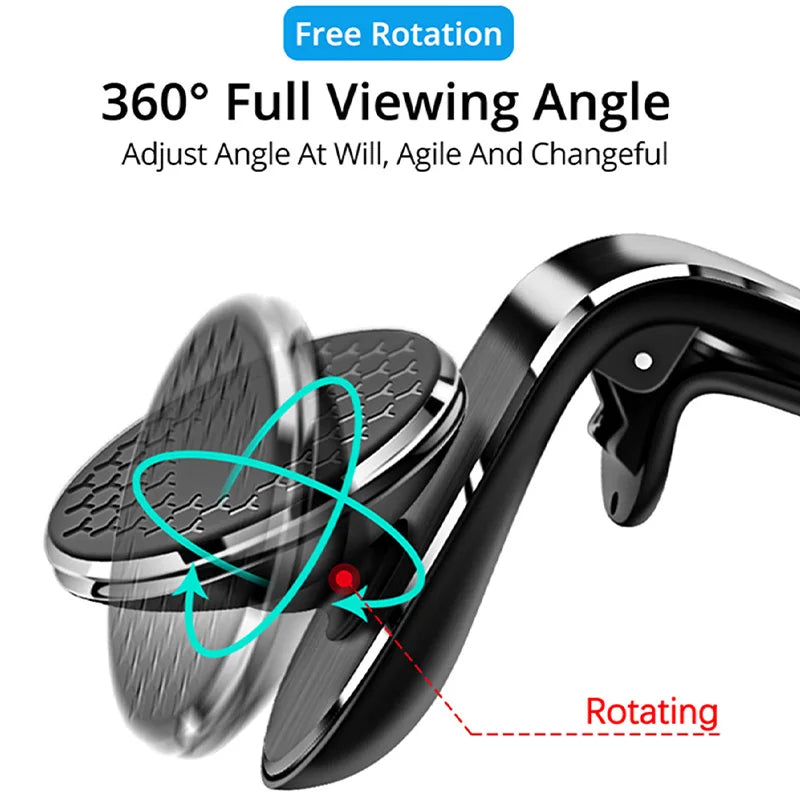 Magnetic Car Phone Holder Stand Air Vent Magnet Car Mount GPS Smartphone Mobile Support In Car Bracket for iPhone Samsung Xiaomi Oasis Select