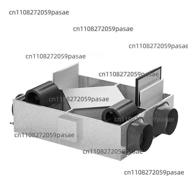 HVAC Air Heat Exchanger, Central Duct System, Fresh Air Ventilation System Oasis Select