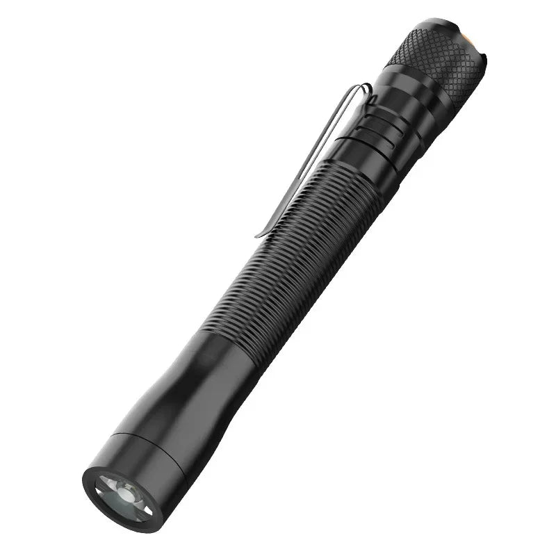 POCKETMAN Mini LED Flashlight | Waterproof, Pen Clip, 600LM