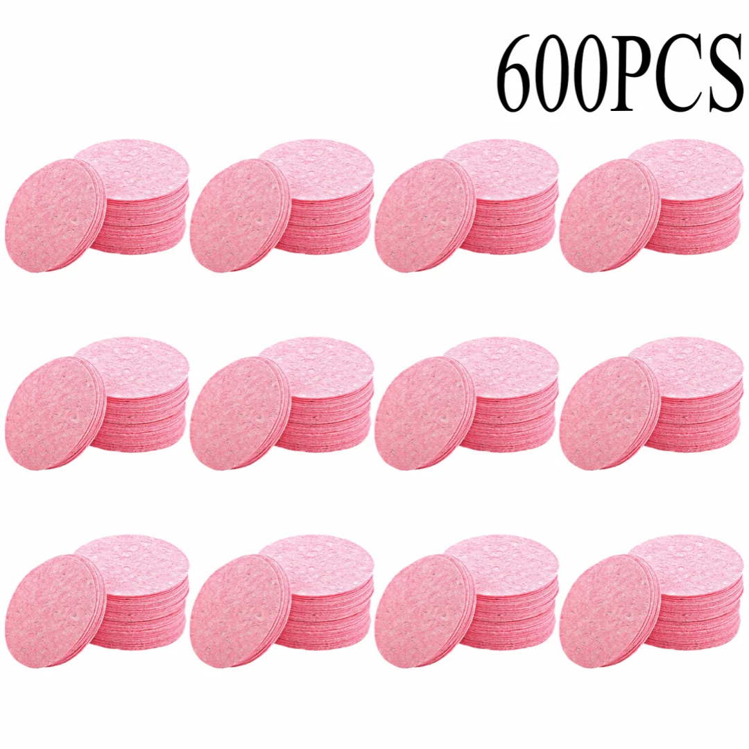 50-1000PCS Compressed Facial Sponge Strong Absorbent Cleansing Pads Latex Free Exfoliating Makeup Sponge Skin Care Sponge