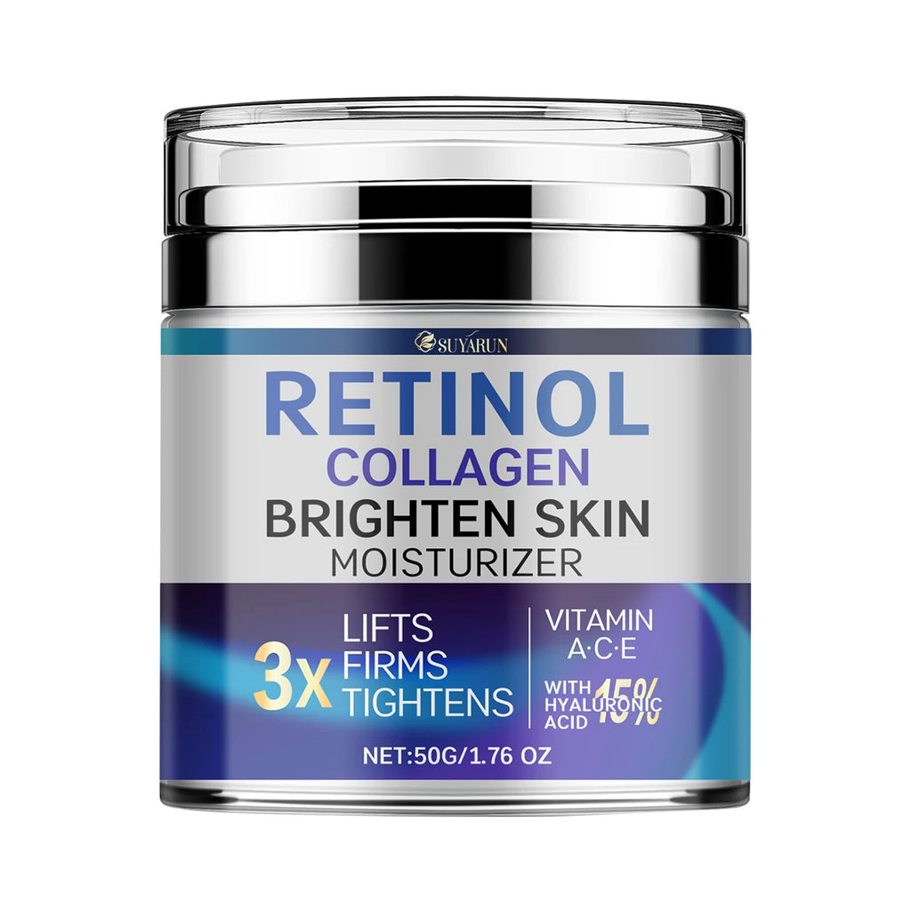 SUYARUN Retinol & Collagen Face Cream – Anti-Aging Moisturizer Anti-Aging Face Cream Oasis Select 50g
