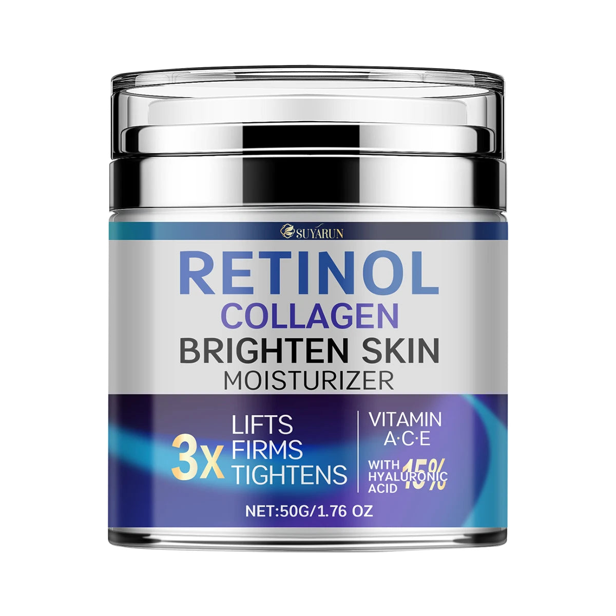 SUYARUN Retinol & Collagen Face Cream – Anti-Aging Moisturizer Anti-Aging Face Cream Oasis Select 50g