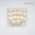 Mini Cartoon Plush Bear Dolls Set Handmade DIY Accessory for Girls Party Favor Gift Collection Oasis Select A4