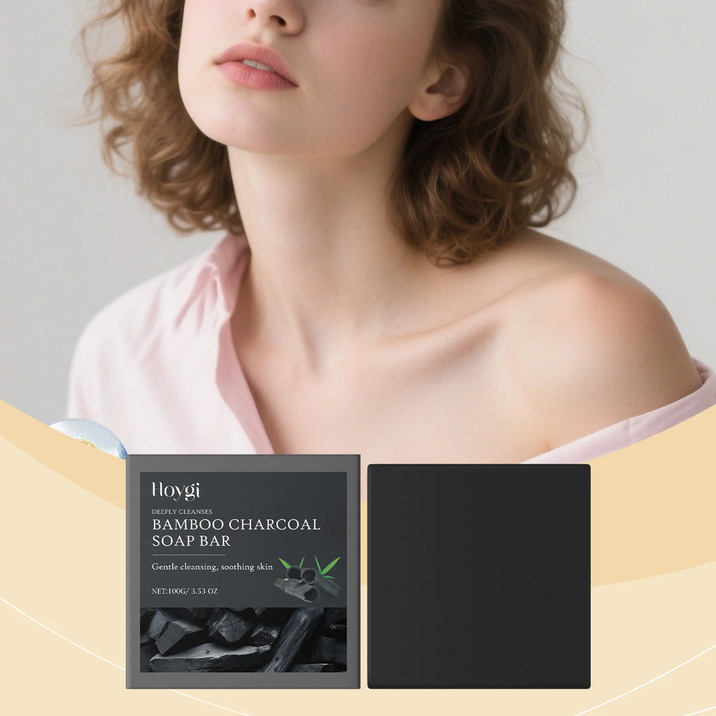 Bamboo Charcoal Body Soap – Pore Cleansing & Moisture Lock