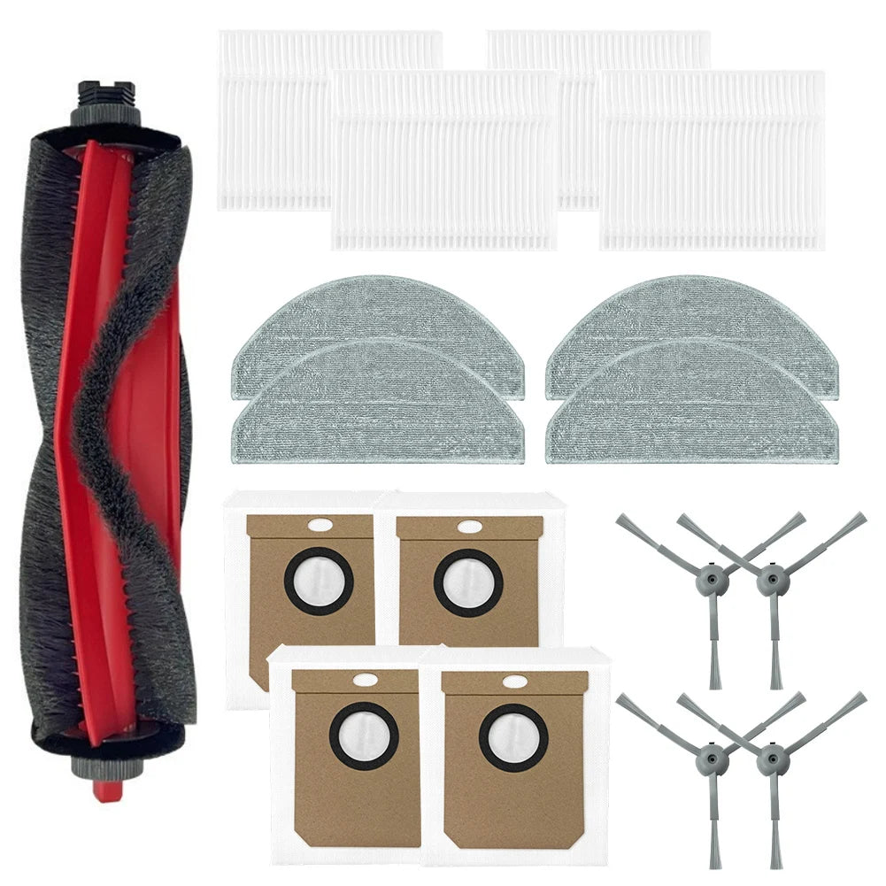 Main Side Brush Filter Mop Cloth Dust Bag For Deerma S30 / For DEM-S30 Oasis Select A