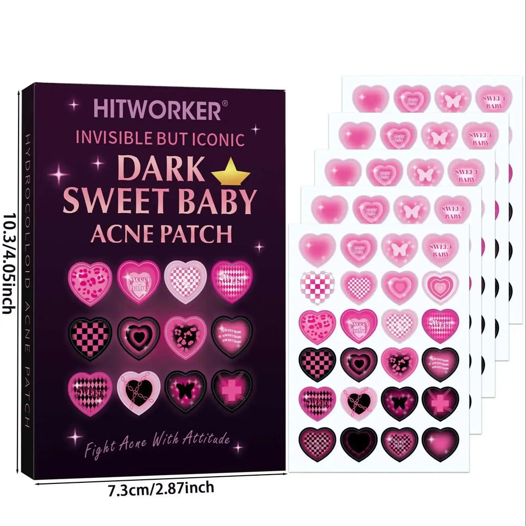 48/120 water-based acne patches, effectively covering acne and blemishes, suitable for music festival party performances Oasis Select
