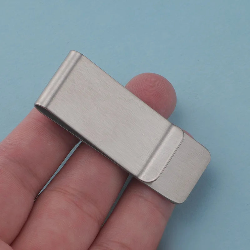 1Pcs Metal Paper Clip for Notebook Bookmark Tool Stainless Steel and Brass Material Book Paper Clips Oasis Select Wallet holder