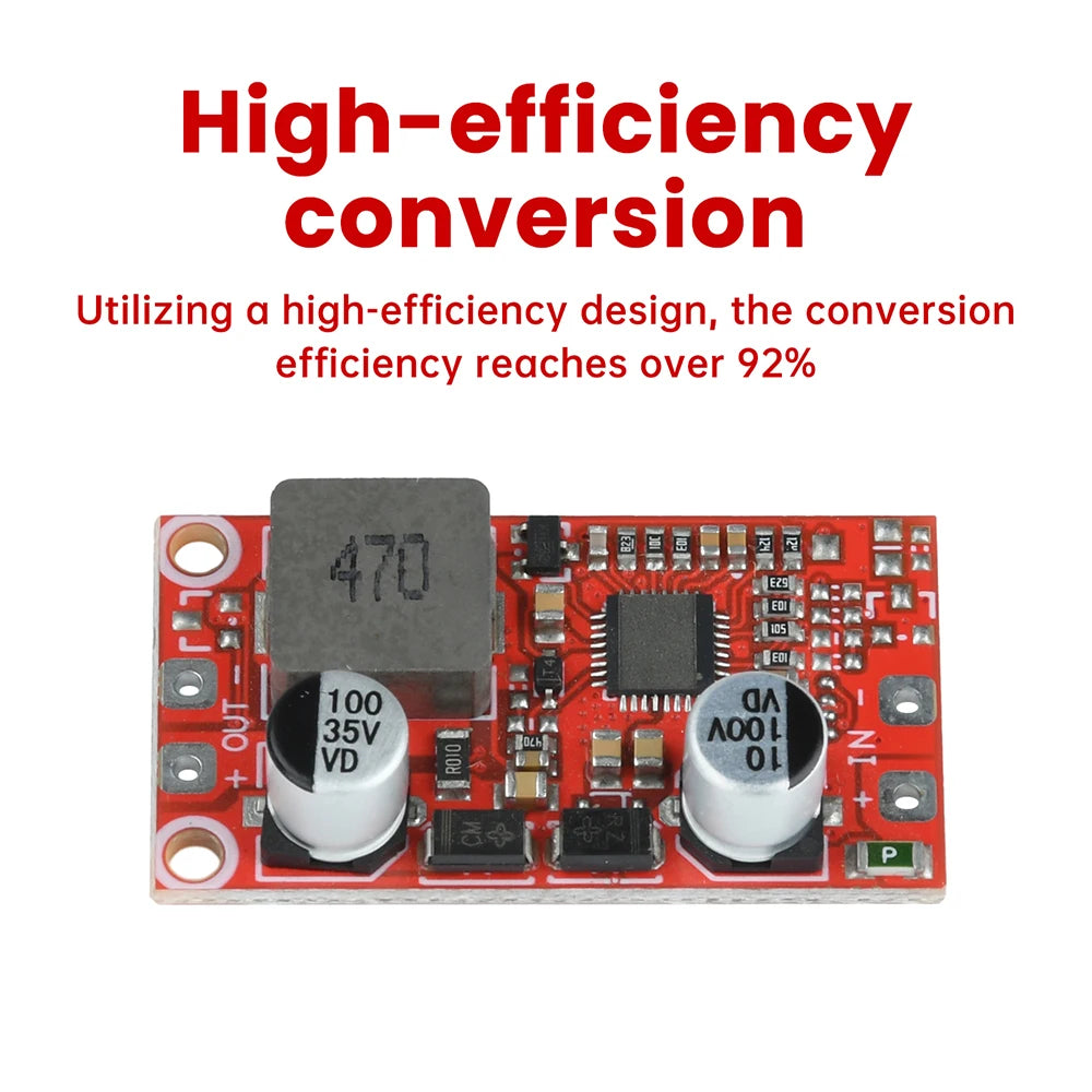 DC-DC Mini Buck Module 12-100V to 5V 12V 24V 3A High Conversion Low Ripple Power Conversion Module Oasis Select