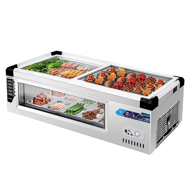 Tabletop Refrigerated Display Cabinet 1M/1.2M | Mobile Freezer