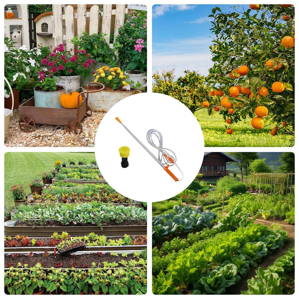 2.6m Stainless Steel Telescopic Spray Rod Gardening Sprayer Rod Gardening Tools Agricultural Sprayer Wand Wand Sprayer Accessory Oasis Select