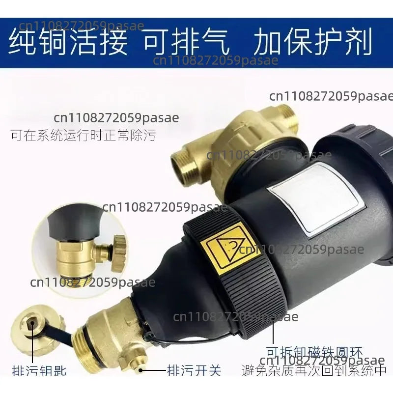 Magnetic Filter Dirt Separator – Hydronic Boiler Heating System