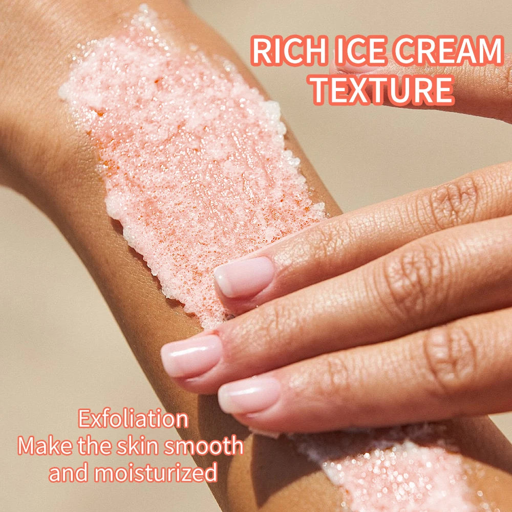 Himalayan salt scrub cleanses the skin, whitens, exfoliates, removes dead skin, and makes the skin smooth and elastic Bathing Oasis Select