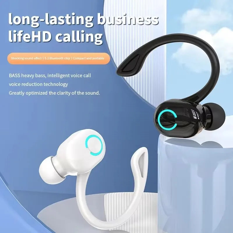 S10 New Earphone Bluetooth Earphone Business Single Ear Earphone with Good Sport Range and Noise Reduction Wearing Oasis Select