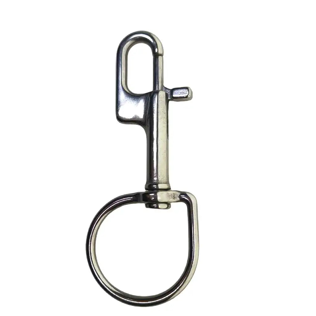 316 Stainless Steel Swivel Single End Snap Hook Rotating Clip For Diving Pet Leash Boat Hardware Safety Lanyard Outdoor Gear Oasis Select Type110mm