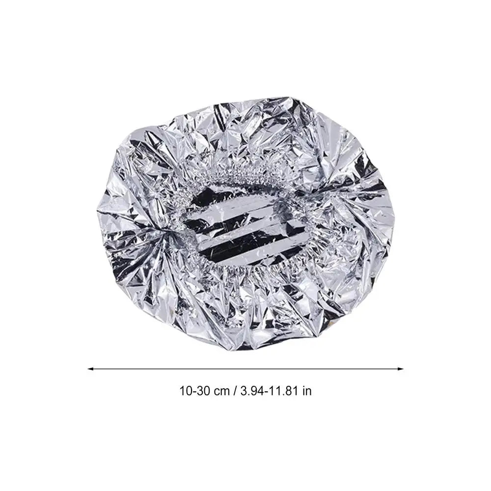 10Pcs Reusable Aluminum Foil Film For Heat Insulation And Heat Preservation Suitable For Oven Takeaway Picnic foil food covers Oasis Select 10Pcs
