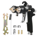 Double 1.4mm Nozzle Dual Heads Two Component Mirror Effect Silver Chrome Air Powered Spray Machine Professional Air Paint Spraye Oasis Select Machine