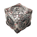 7 In 1 Metal Mechanical Dice Multi-Purpose Fingertip Gyro Dice Wear Resist Creative Dice Board Game for Dungeons and Dragons RPG Oasis Select blood stains China Mainland