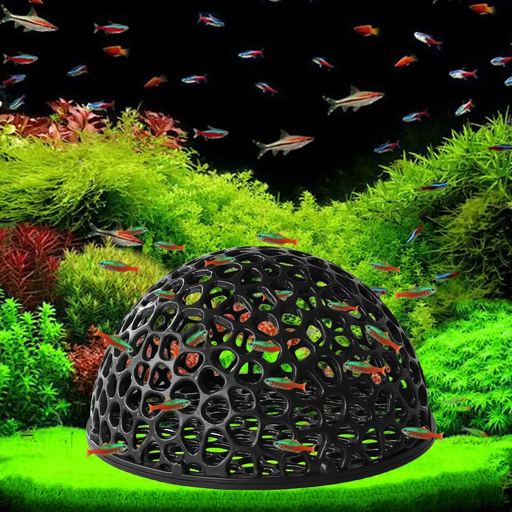Aquarium shrimp house Cave Mini Porous Betta House Fish Hiding Spots Shrimp Shelter Shrimp breeding nest for Aquatic Decor Oasis Select
