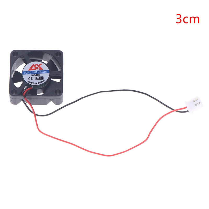 5V/12V/24V Cooling Turbo Fan Brushless 3D Printer Parts 2Pin For Extruder DC Cooler Blower Part Black Plastic Fans Oasis Select 5V 3CM