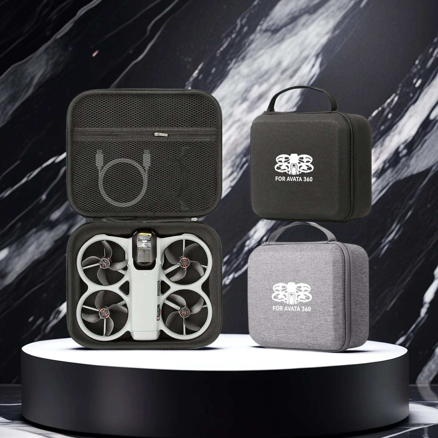 DJI Avata 360 Carrying Case – Nylon Drone Storage Bag | GRWIBEOU