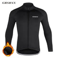 GRSRXX Winter Warm Cycling Jacket Mountain Bike Jacket Cycling Jersey Long Sleeve Cycling Jersey Ciclismo Jacket Unisex Oasis Select 01 XL