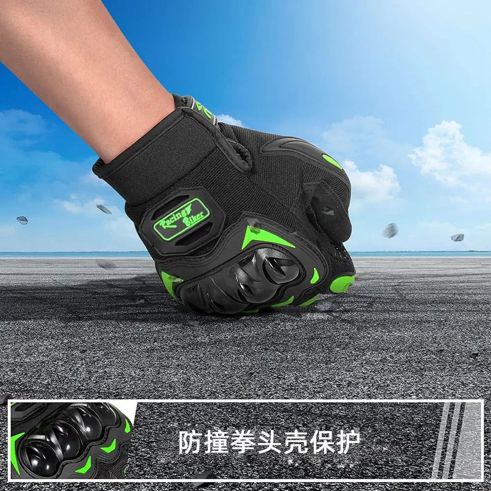 Motorcycle Gloves Guante Waterproof Touch Screen Full Finger Gloves Protective Anti-fall Guantes Moto Non-slip Riding Gloves Oasis Select