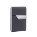 A Compact Wood-grain Cigarette Box with A Flip Lid Portable Magnetic Attraction Fashionable and Portable Men's Cigarette Box Oasis Select A