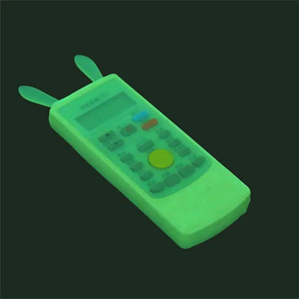 Ear Transparent Luminous Fluorescent Remotes Control Protector TV Remote Control Case Air Condition Cover Remote Control Cover Oasis Select Fluorescent small