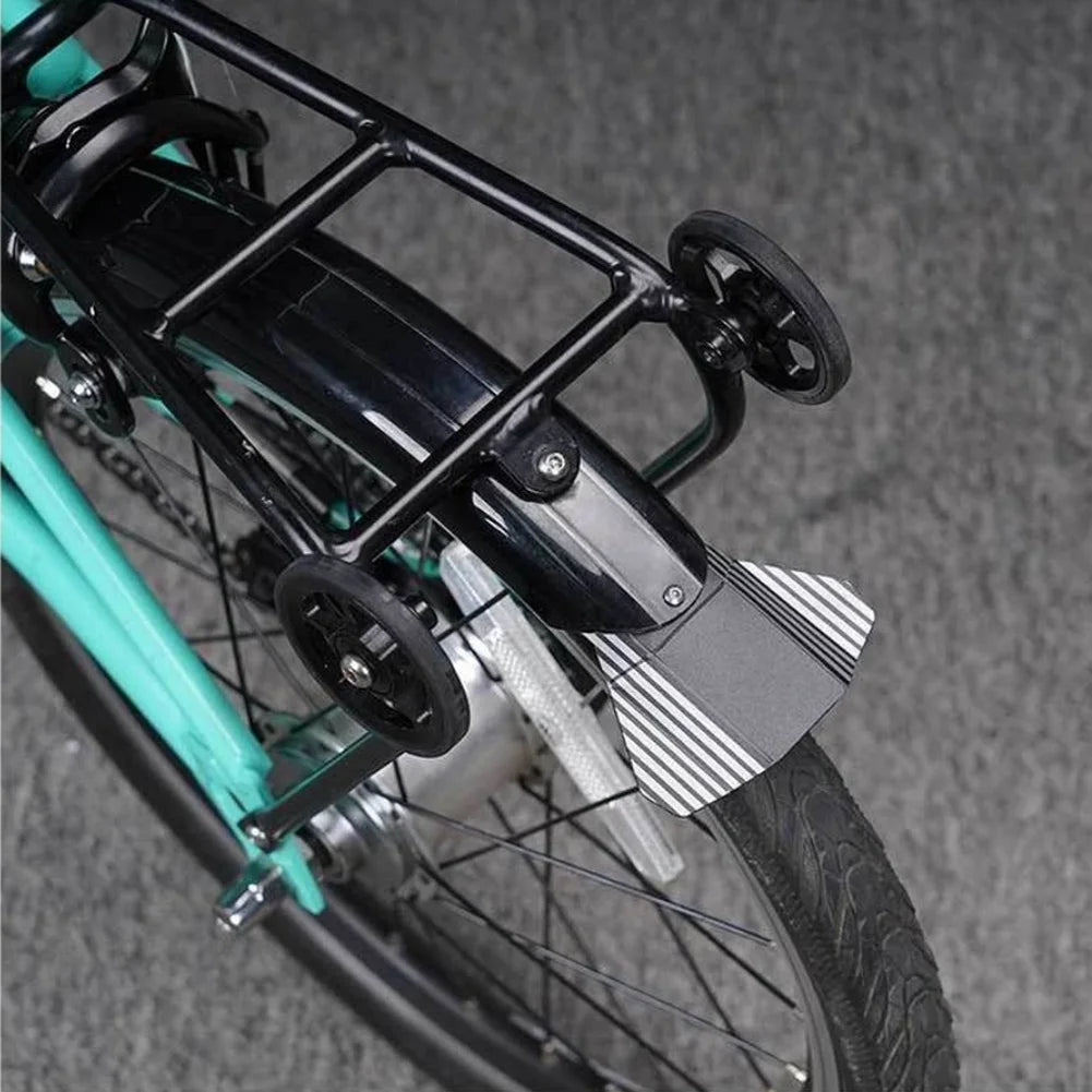 Quick Release Black PP5 Mudguard Extension For Brompton Folding Bike Front Rear Wheel Rain-Splash Guard Cycling Part Oasis Select
