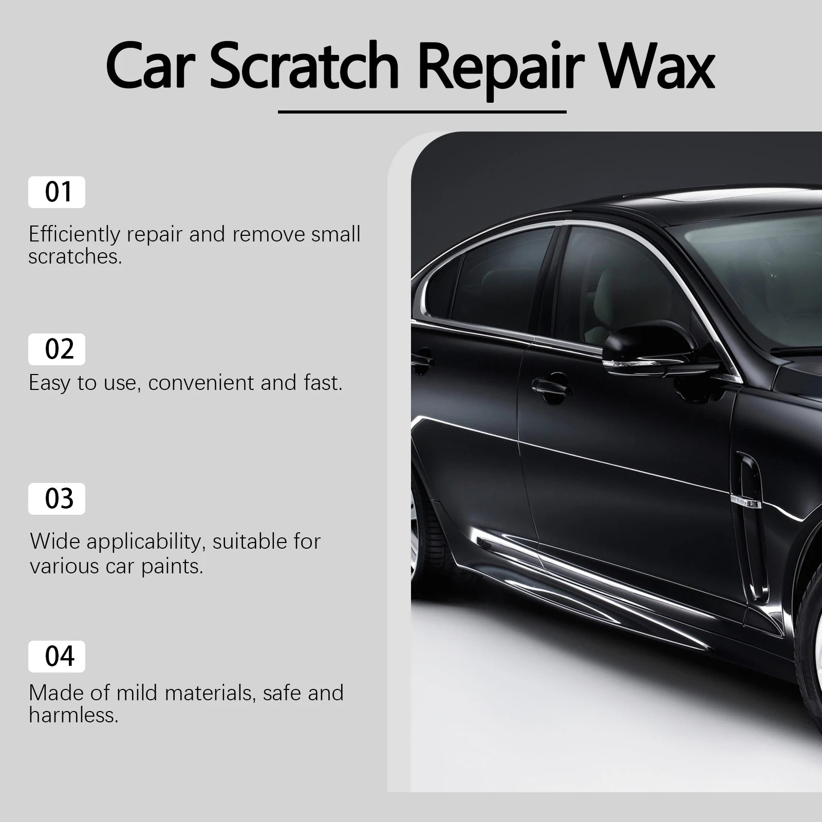 Homonth Car Scratch Care Cream Decontamination Cleaning Polish Car Scratch Renovation Swirl Remover Auto Paint Protection Care Oasis Select