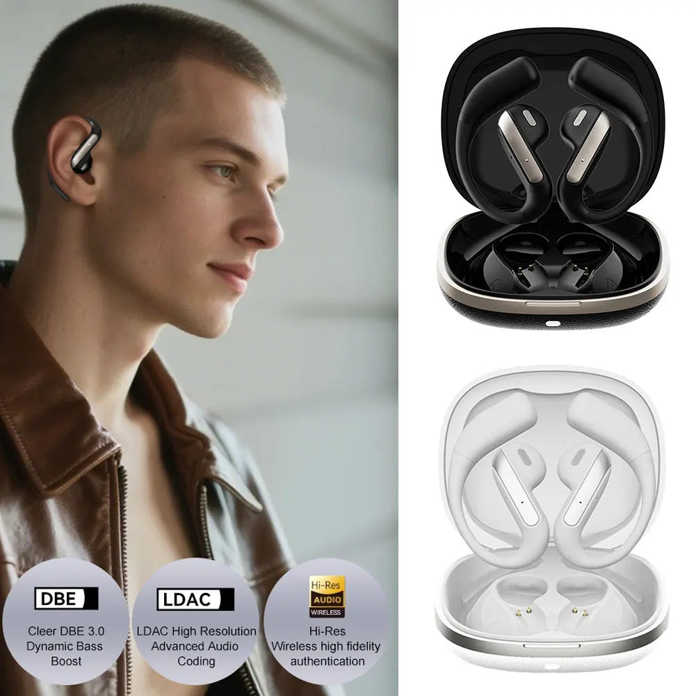 Fanmuran Bluetooth 5.4 Open-Ear Headphones | AI Translation