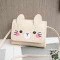 Children's Mini Handbags Hot Sale Princess Baby Girls PU Leather Small Shoulder Crossbody Bags Cute Kids Coin Purse Wallet Oasis Select white