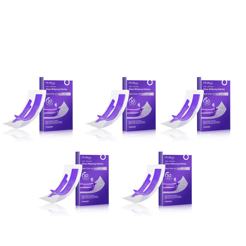 Oralhoe Teeth Whitening Strips – Stain Removal Gel Patches Teeth Whitening Strips Oasis Select 35pieces boxed