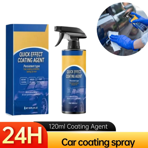 120ML Car Coating Spray Special Care Spray Car Paint Refinishing Spray Coating Glazing Waxing Car Care Renovation Glaze Sealer Oasis Select
