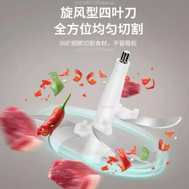 5L Electric Meat Grinder & Food Processor – Stainless Steel