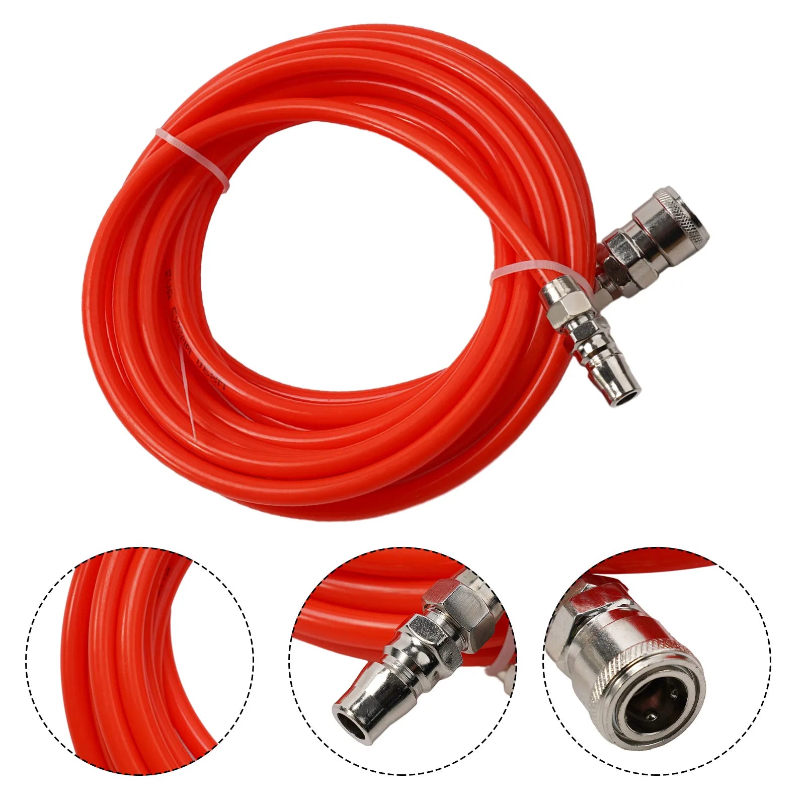 5/10/15/20/30M Pneumatic Straight Pipe Air Compressor Pump Hose 5*8mm Tube Connector Compressor Air Tools Oasis Select