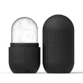 Silicone Ice Roller Massager for Face & Eyes | Cooling Skin Care Ice Roller Massager Oasis Select GJ29-black-02