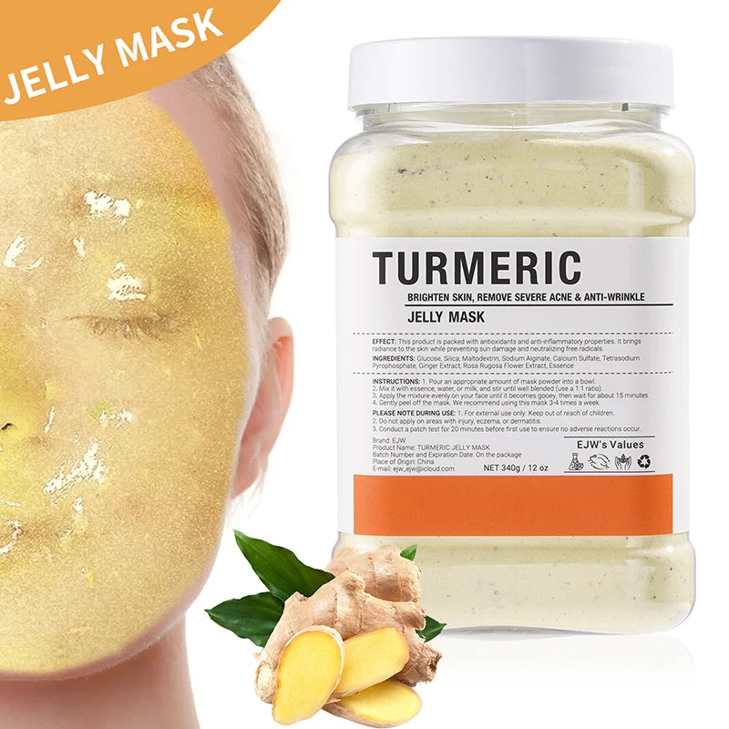 Turmeric Jelly Mask Powder – Oil Control & Blackhead Removal Peel-Off Face Mask Oasis Select Turmeric