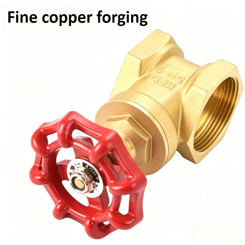 1/2 "3/4" 1 "bidirectional Brass Gate Valve Manual Water Meter DN15 20 25 32 40 50 Water Valve Internal Thread Switch Valve Oasis Select